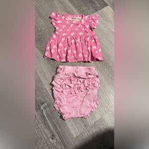 Posh Peanut Pink Barbie Ruffle Outfit